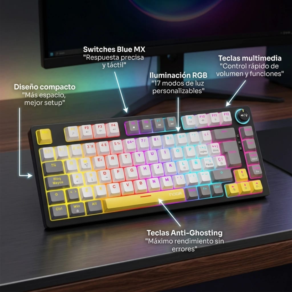 Teclado Mecánico RGB - Imagen 2