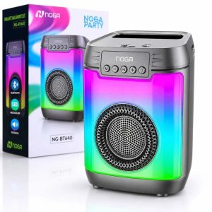 Parlante Bluetooth Noga Party NG-BT640 con Luces LED RGB