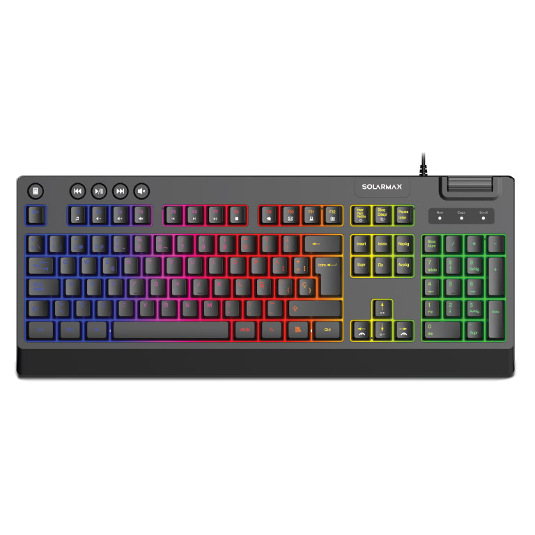 2 en 1 RGB Gaming Combo GC2P8200 SOLARMAX - Imagen 2