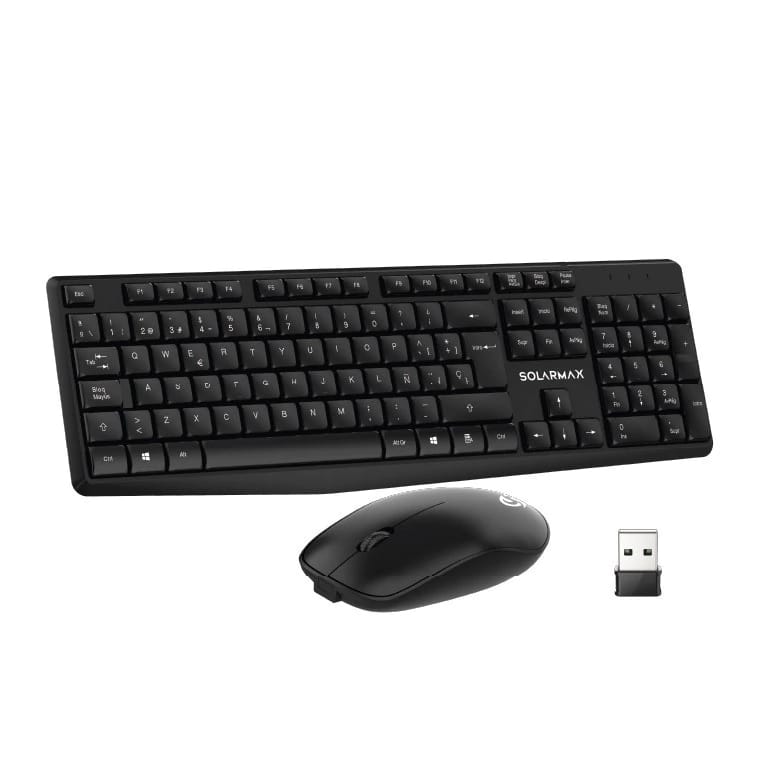 Kit teclado + mouse SOLARMAX KBC2500B